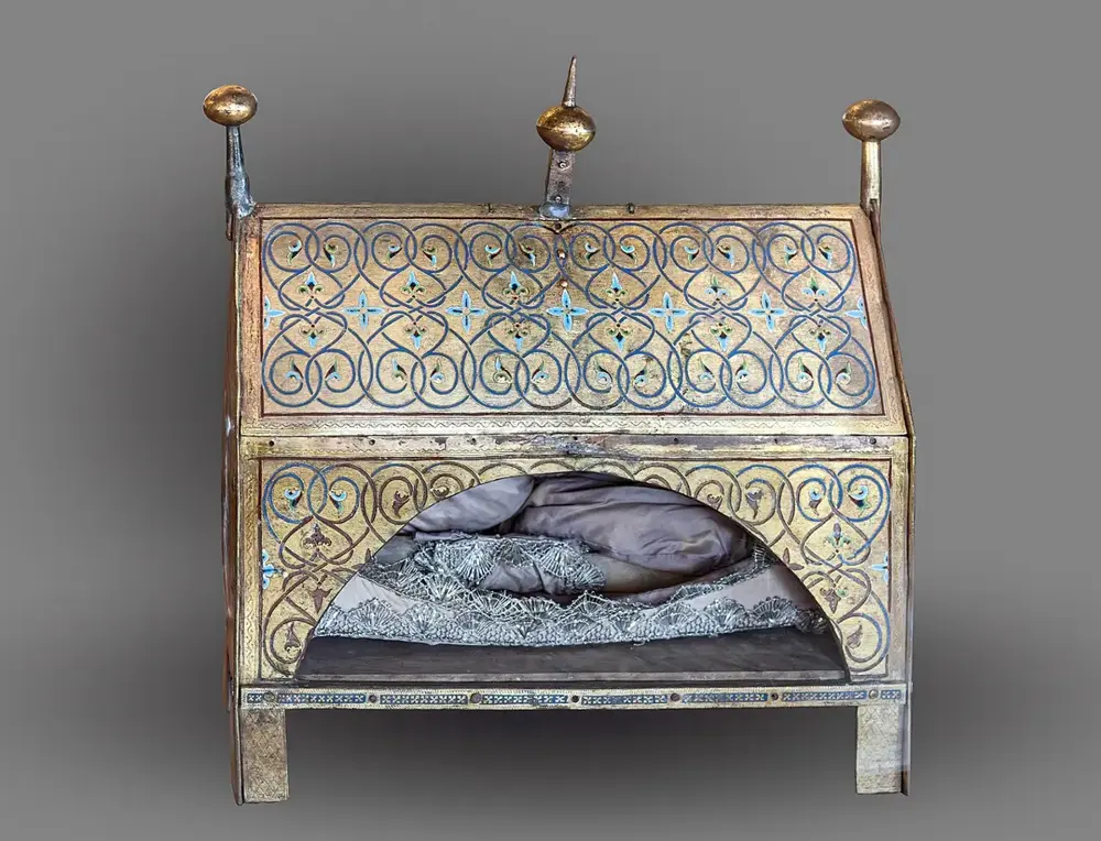 (Albi) Cathédrale Sainte-Cécile - Trèsor - Châsse reliquaire XIIIe Labessière-Candeil PalissyPM81000176