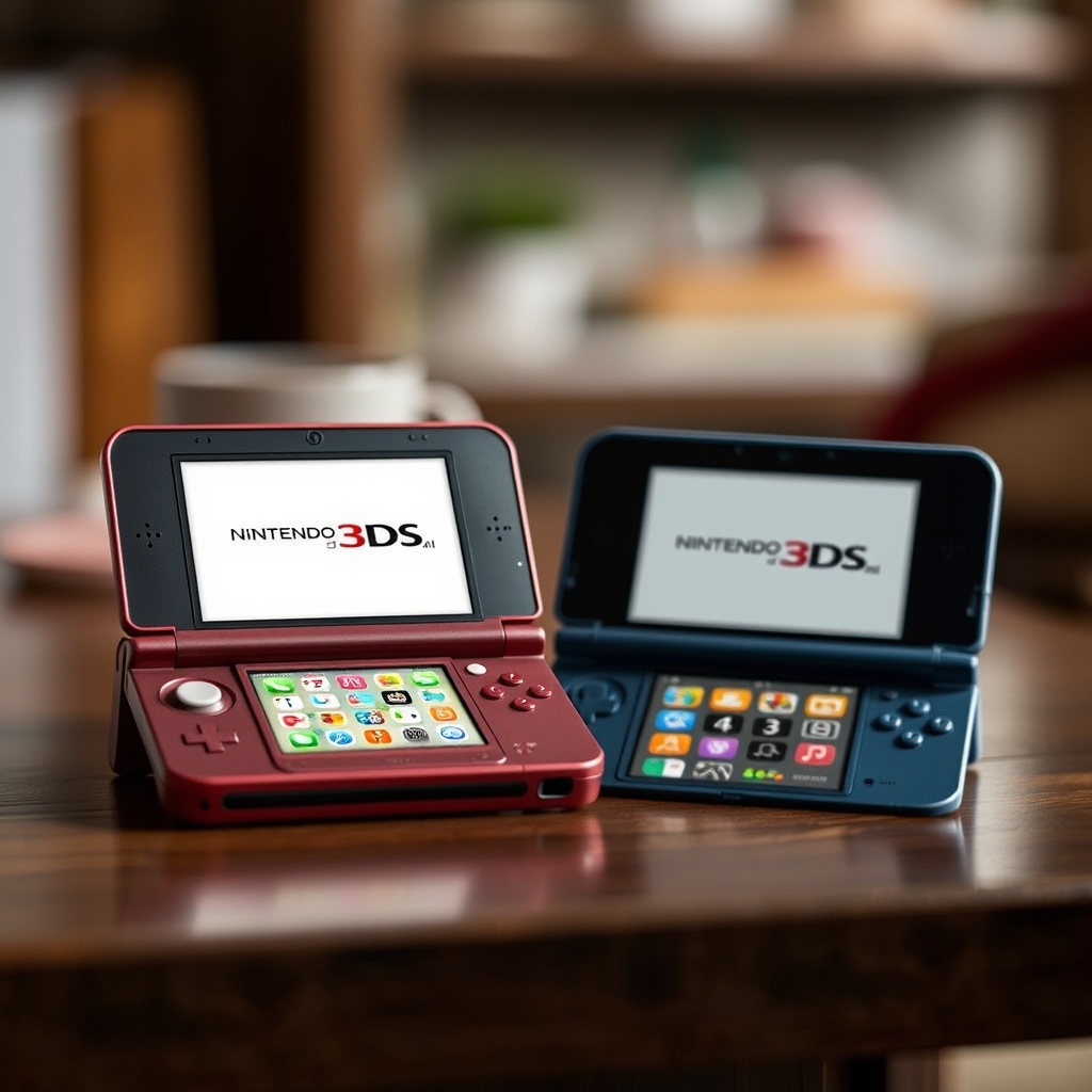 Présentation du 3ds xl et du New Nintendo 3ds xl — 3ds xl